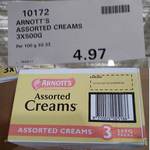 Arnott's Assorted Cream 3x500g $4.97 Costco Ringwood [Membership Required]