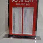 Oroton Everything 70% off RRP DFO at Sydney