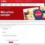 Win a Pack of Coles Brand Tasty Cheddar Cheese from Coles