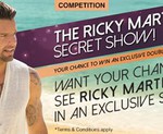 Win a Double Pass to Ricky Martin's Secret Show from Swisse