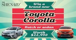 Win a Brand New Toyota Corolla from She Said