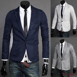 Men Blazer Formal Jacket Casual Suit $18.04 Free Shipping Only 5 Hours @ Aliexpress