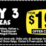 Domino's - Order Online & Pick Up Any 3 Pizzas $19.95