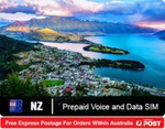 20% Discount on New Zealand Prepaid Travel SIM Cards with Roaming Abroad - Just $19