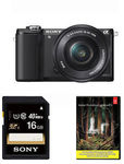 Sony ILCE-5000L/B a5000 20.1MP Compact Hybrid Camera with 16GB card & Adobe LR5 $385AUD via eBay (BuyDig)
