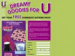 Free overnight goodies pack from Kotex
