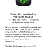 [iOS] FREE Green Kitchen - Healthy Vegetarian Recipes (Was $6.49)