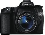 Canon 70D Single Lens Kit (18-55mm) $959 @ The Good Guys eBay Store