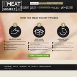 Meat - 10% off for New Customers @ Meat Society [Syd, Mel, Bris]