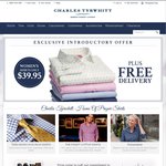 $39.95 Women's Shirts from Charles Tyrwhitt with Free Delivery