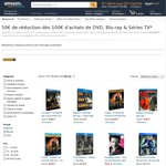 €50 off €100 Spend on Blu-Ray & DVD @ Amazon France