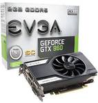 EVGA GeForce GTX 960 4GB SC for US $199.99 + Delivery (US $181 Delivered with AmEx) @ Amazon
