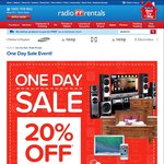 Radio Rentals - 20% off (Selected Near-New Products)