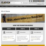 ELEVEN Workwear: Win a Sleeve Tattoo When You Spend over $50 on ELEVEN Workwear