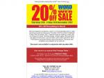 WORD's 20% Off Web Sale, 13-14 December