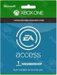 1 Month EA Access Membership for $0.50USD (~ 71cAUD) (Save $6.28AUD) @ Pro Game Cards