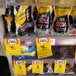 Freeze & Squeeze 250ml Pouches - Bundy & Cola, Captain Morgan & Cola - 2 for $6 (Half Price) @ Liquorland (Southlands WA)