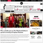 Win a Double Pass to The Weekend Edition’s Special Screening of Captain Fantastic from The Weekend Edition