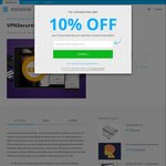 VPNSecure Lifetime License $39USD (~$50AUD) (91% off) Expires 31/10/16