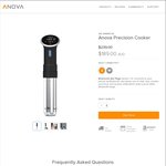 Anova Precision Cooker 2nd Gen (Sous Vide machine) Valentines Offer $189/$219 (Usually $239/$259)