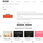 10% Bonus on Myer eGift Card with Every Spend of $100 or More @ Myer Gift Cards