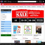 ABC Shop Online Clearance from $1.99 While Stocks Last