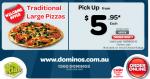 $5.95 Pizza from Domino's - Traditional / Pickup