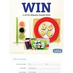 Win 1 of 25 $25 VISA Prepaid Card & Obento Sushi Kit Bundles from Tassal