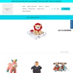All Plush Toys, Rattles and Comforters 50% off - Afterpay Available - Free Shipping over $50 @ Emporiumway.com.au