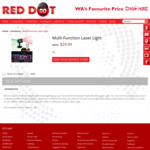 [WA] Laser Light Show Projector $29.99 @ Red Dot