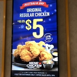[NSW] Nene Chicken - Original Regular Chicken $5.00 (Normally $10.95) First 100 Customers from 12pm to 3pm - Macquarie Centre