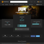 Doom (2016) PC $9.69 USD (~ $11.95 AUD) @ Fanatical