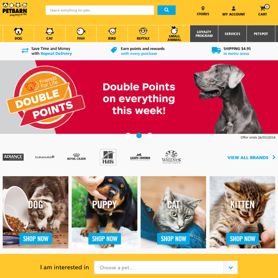 Petbarn 25 off Click & Collect Only] [Excludes Vet