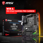 Win an MSI B360 Gaming Pro Carbon Motherboard from MSI