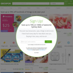 Up to 15% off Sitewide @ Groupon (Combine with up to 8.5% Cashback @ Shopback)