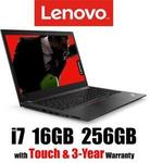 Lenovo T480s (14" FHD Touch, 8th Gen i5-8350U, 16GB DDR4 RAM, 256GB SSD, 3-Yr Warranty)  $1,574.25 Delivered @ olcdirect eBay