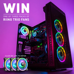 Win 1 of 3 Packs of Riing Trio Fans from Thermaltake ANZ