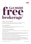 Westpac Online Investing, free brokerage up to 600$