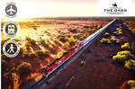 The Ghan – 5 Day Luxury Rail Package from Adelaide to Darwin Including Flights for $2495 @ Kogan