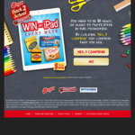 Win 1 of 8 iPads [VIC, NSW, QLD - Buy Vegemite or Bega Peanut Butter + Any Arnott's Salada or Cruskits from Ritchies]