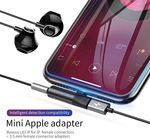 Baseus 2 in 1 for Lightning to 3.5mm Jack Audio Adapter for Charging and Music AU $11.75 (Was AU $21) Delivered @ Eskybird