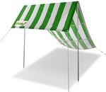Shadee Fun Moana Beach Shade, Green/White, $49.95 Delivered (75% off) @ Snowys