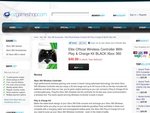 Xbox 360 Black Wireless Controller Including Play & Charge Kit $49.99 Including Delivery From UK