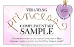 Free Sample Vera Wang Princess @ David Jones or Myer