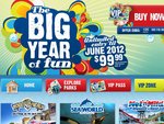 Unlimited Entry 'Til June 2012: Movie World, Sea World, Wet n Wild for $109.99, Renew $99.99
