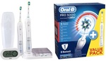 Twin Pack of Oral-B Pro 5000 Electric Toothbrush with App Control $126.40 Express Delivered @ Groupon