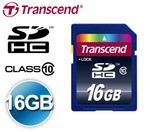 Transcend 16GB SDHC Class 10 for $33.35. Free shipping.
