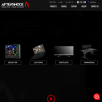 $100 off Aftershock PC Gaming Desktops and Laptops @ Aftershock PC