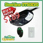 Steel-Line ST50EVOC Sectional Garage Door Motor​ with Segmented Chain Rail $189 Delivered @ Remote Openers eBay