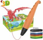 25% off Tecboss 3D Pen for Kids (Green and Orange) $32.24 Delivered @ Sahara via Amazon AU